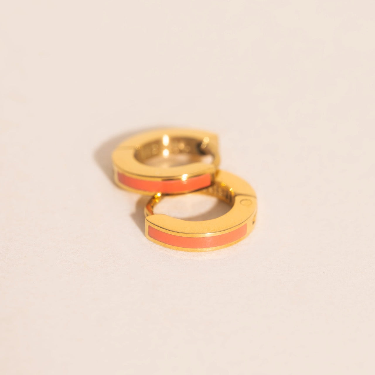 Color Tiny Huggie Hoop Earrings