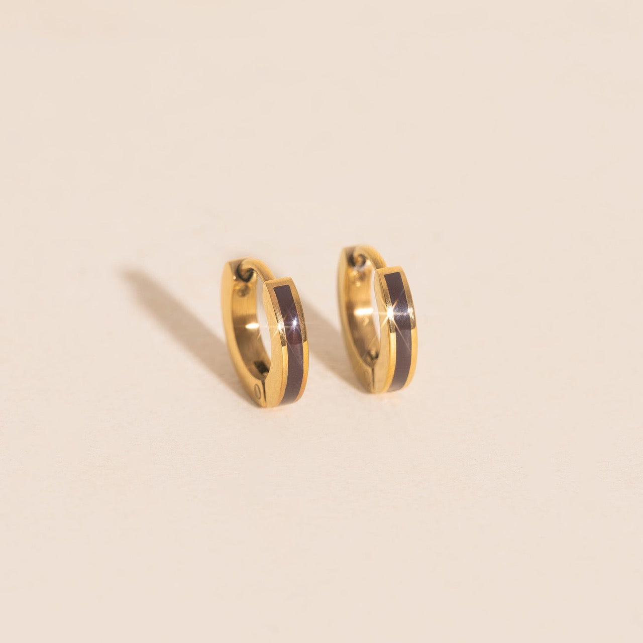Color Tiny Huggie Hoop Earrings