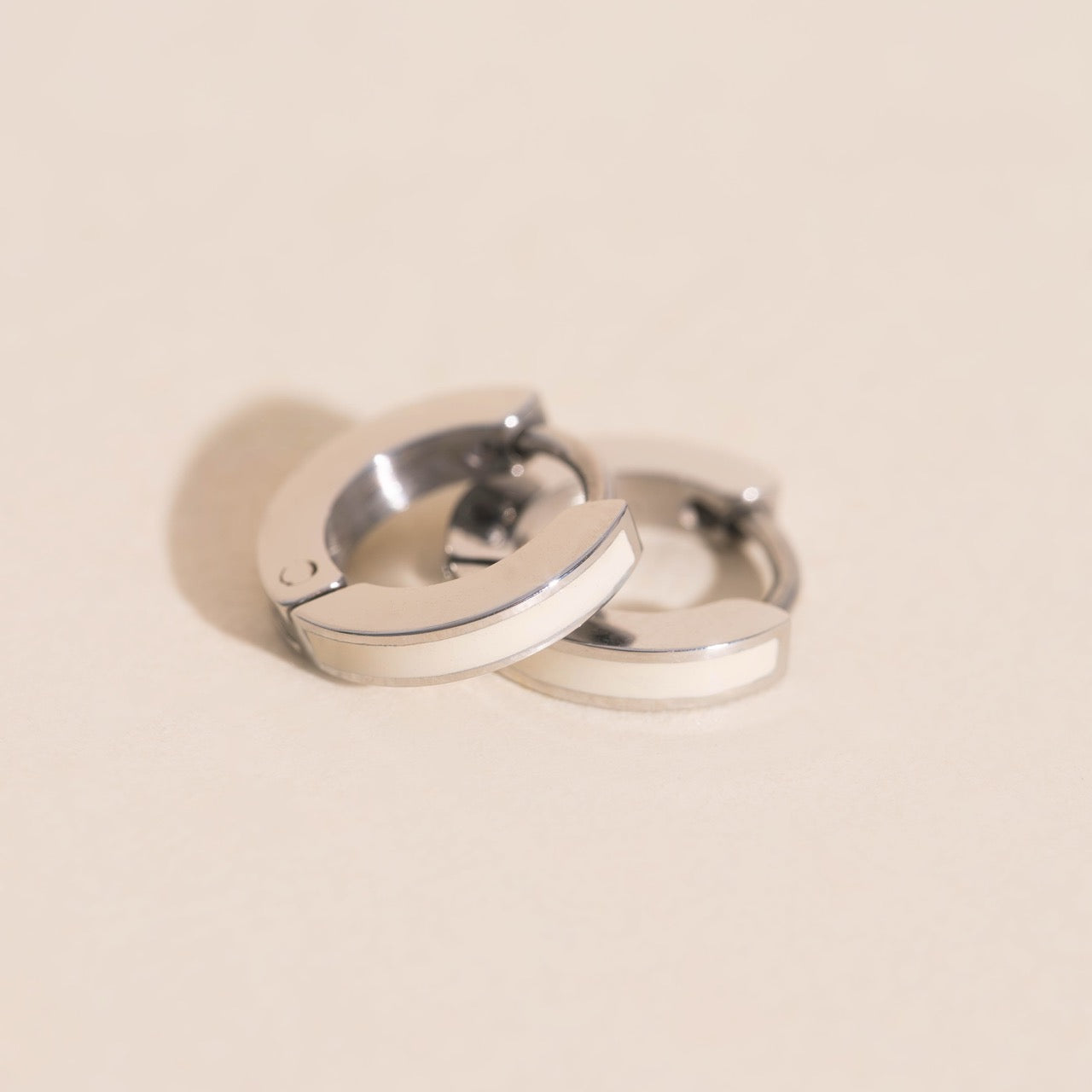 Color Tiny Huggie Hoop Earrings